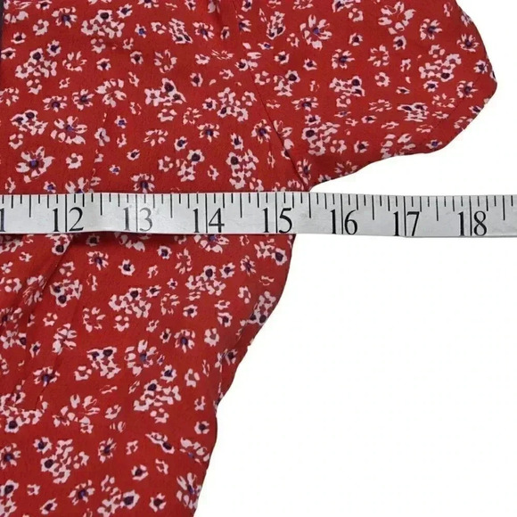 Nwt Sundae Muse Gabriella Floral Mini Dress Red Size 2 - Picture 12 of 15